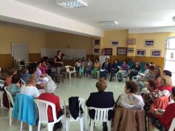 Un momento del taller (Foto TA)