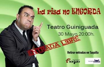 Cartel del espectáculo de Maestro Florido (Foto TA)