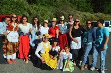 Un grupo de romeros (Foto Antonio Alí)