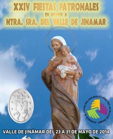 Cartel de las fiestas del Valle de Jinámar (Foto TA)