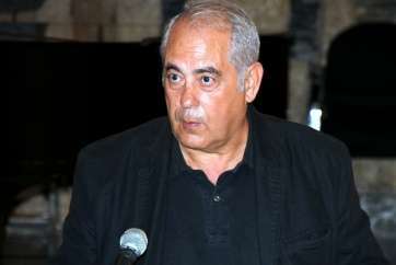 Luis Sanz en la presentación en octubre de 2011 (Foto Jesús Ruiz Mesa)