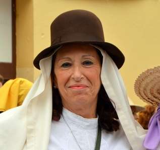 Mireya Gutiérrez, este jueves en la Casa de la Condesa (Foto Antonio Alí)