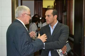 Juan Verde junto al hermano Jesús García (Foto TA)
