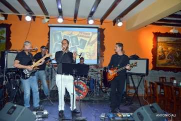 Momento de la actuación del grupo (Foto Antonio Alí)