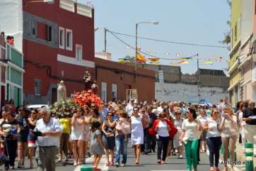 Procesión en San Antonio (Foto Antonio Alí)