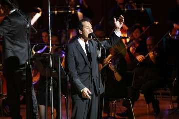 José Vélez durante el concierto en el Auditorio en 2011 (Foto TA)
