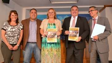 Rueda de prensa de presentación de la feria de ganado (Foto TA)