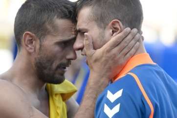 Imagen del partido de este domingo (Foto Acfi Press)