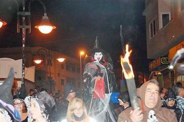 Momento del pasacalle (Foto TA)