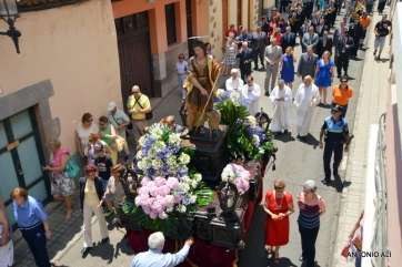 Momento de la procesión de este martes (Foto Antonio Alí)