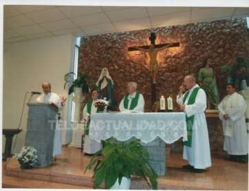 Imagen de archivo de una misa en la parroquia de La Garita (Foto TA)