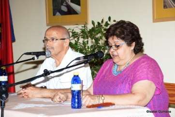 Momento del pregón (Foto Isabel Quintana)