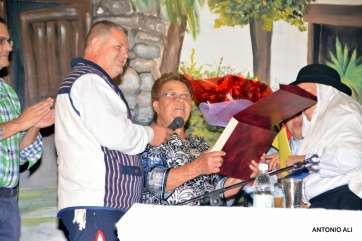 Momento del pregon (Foto Antonio Alí)