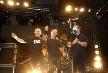 Momento del concierto de Los Coquillos (Foto Andrés Marvelli)