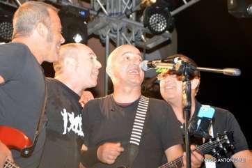 Momento del concierto de Los Coquillos (Foto Antonio Alí)