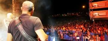 Momento del concierto de Los Coquillos (Foto Andrés Marvelli)