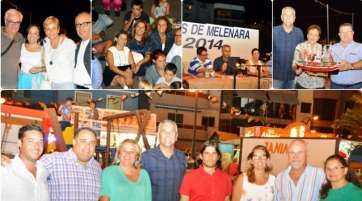 Collage de fotos del acto de anoche (Foto Antonio Alí)