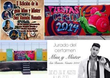 Collage de las fiestas de El Caracol (Foto TA)