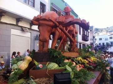 Carreta de Telde en la edición de 2013