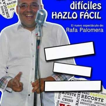 El cómico Rafa Palomera (Foto TA)