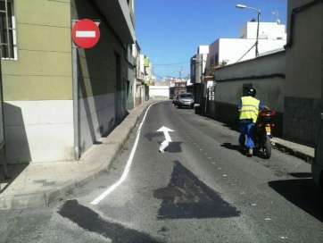 Cambios en la calle Cánovas del Castillo (Foto TA)
