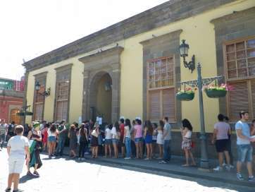 El casting tuvo lugar este sábado en Gáldar (Foto Galdaraldia.es)