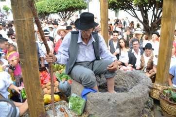 Imagen de la romería (Foto Daniel Ojeda)