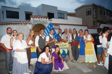 Participantes en la romería (Foto TA)