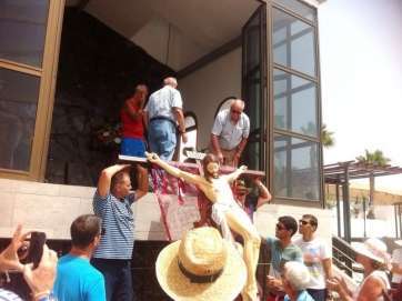 Inicio de la procesión (Foto TA)