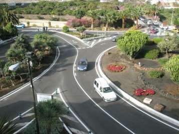Imagen de archivo de la rotonda de El Roque (Foto TA)