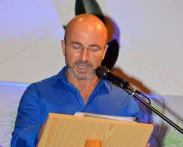 Momento de la lectura del pregón (Foto TA)