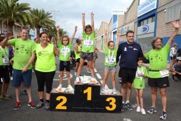 Podio de ganadores (foto Acfi Press)