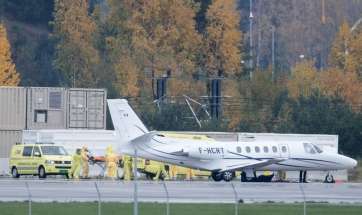 La llegada al aeropuerto de Oslo en Gardermoen, Noruega (Foto Efe)