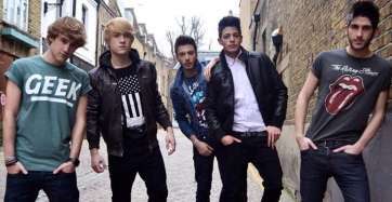 Integrantes de la banda Auryn (Foto TA)