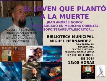 Cartel de la actividad (Foto TA)