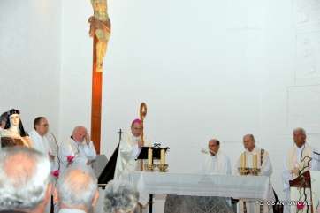 El obispo presidió la ceremonia religiosa (Foto Antonio Alí)