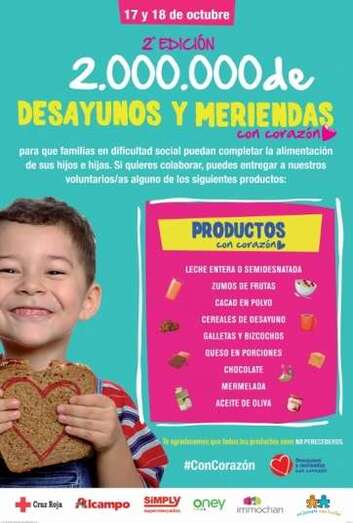 Cartel de la campaña en Alcampo Telde (Foto TA)