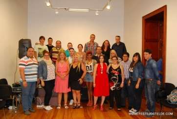 Participantes y jurado del casting (Festejos Telde)