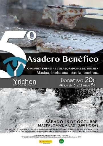 Cartel de la actividad (Foto TA)