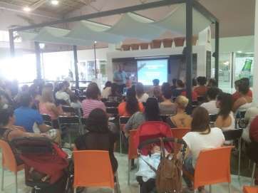 El curso fue impartido por el pedíatra Heribero Zerpa (Foto TA)