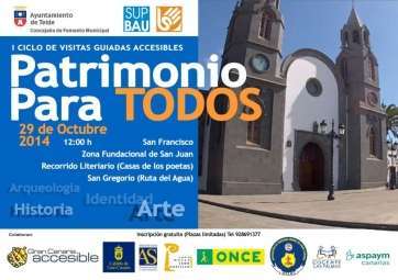 Cartel de la actividad (Foto TA)