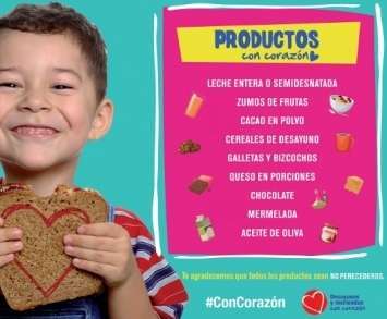 Cartel de la campaña en Alcampo Telde (Foto TA)