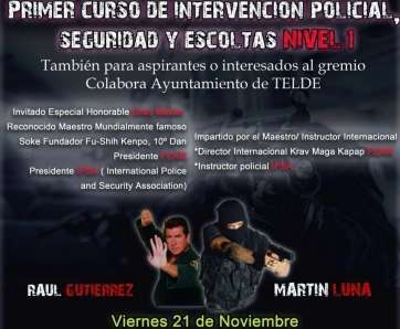 Cartel del curso (Foto TA)