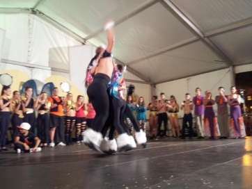 Momento de la gala coreográfica (Foto TA)