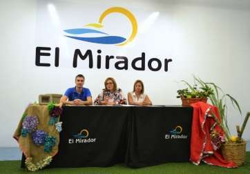 Miembros del Patronato durante la rueda de prensa, este viernes (Foto TA)