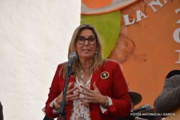 Imagen de archivo de González Calderín durante la Feria de la Naranaja en 2013 (Foto Antonio Alí)