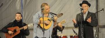 Momento de la actuación de Yeray Rodríguez y de Expedito Suárez (Foto TA)