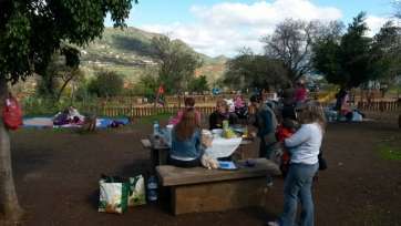 Un momento del encuentro el pasado domingo (Foto TA)