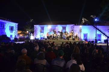 La jornada finalizó con un concierto de la Banda Municipal y Heriberto Zerpa en San Juan (Foto TA)