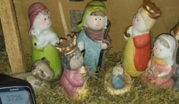 El Belén más alto de Europa (Foto La Opinion de Tenerife)